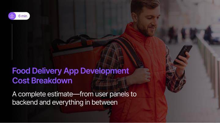 Food Delivery App Development Cost