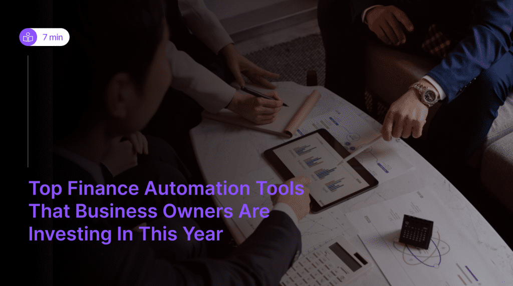 Finance Automation Tools